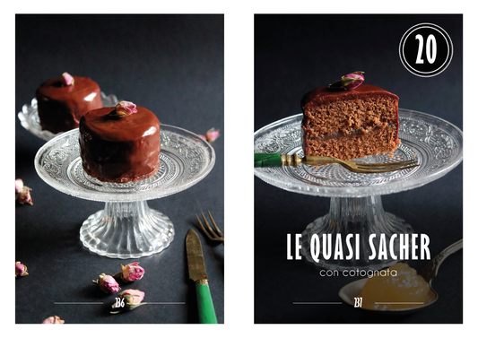 Le quasi sacher con cotognata