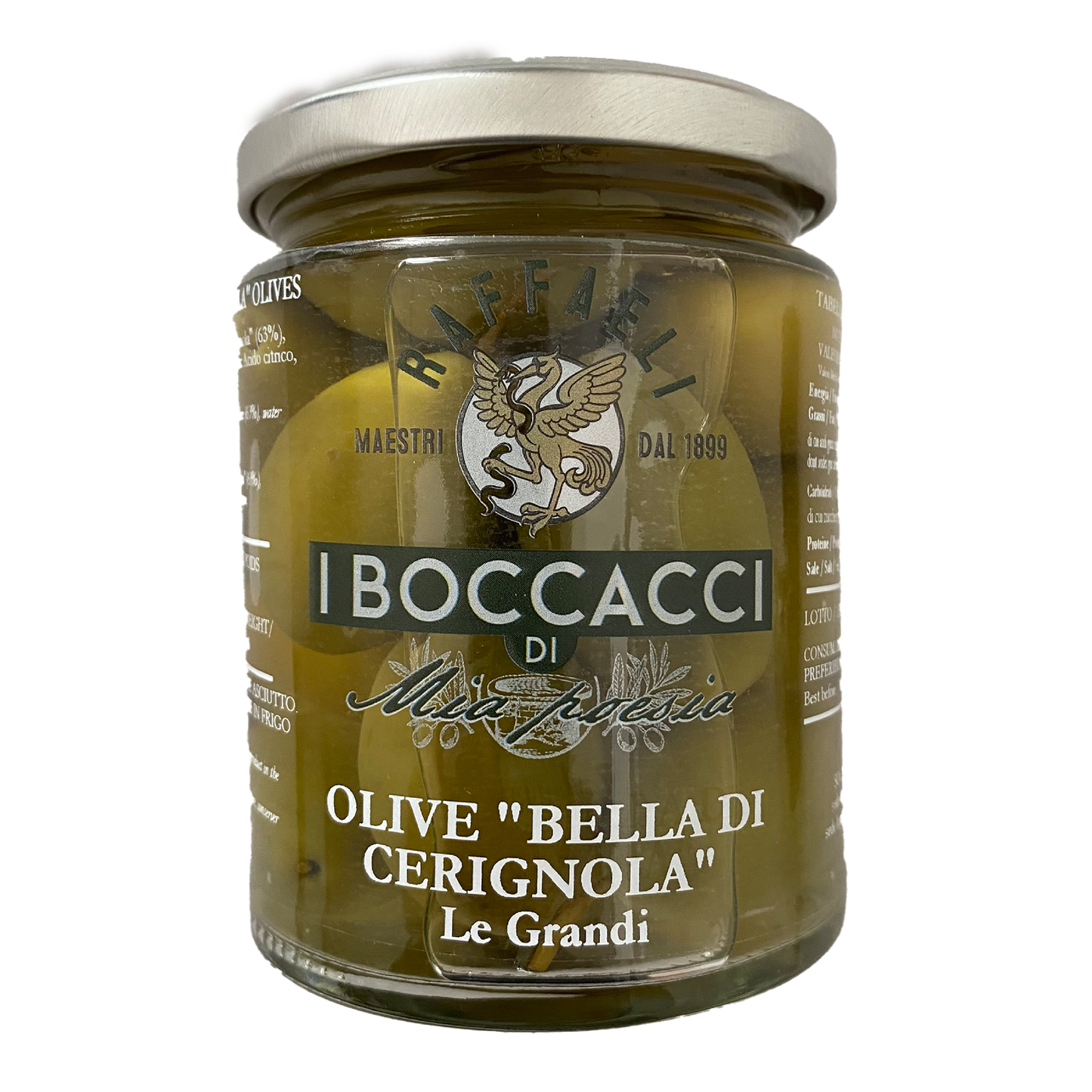 Green olives Bella di Cerignola 3G in brine