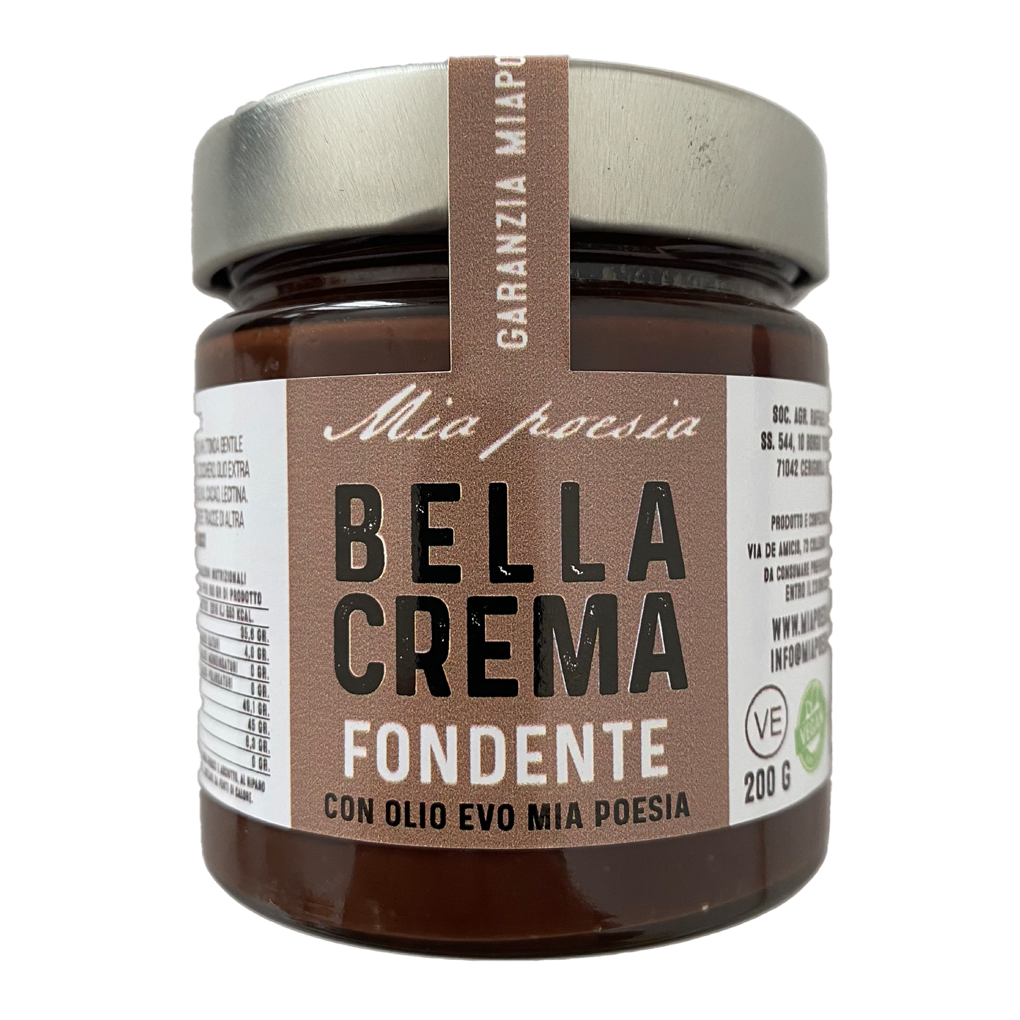 Bella Crema Fondente all'olio EVO