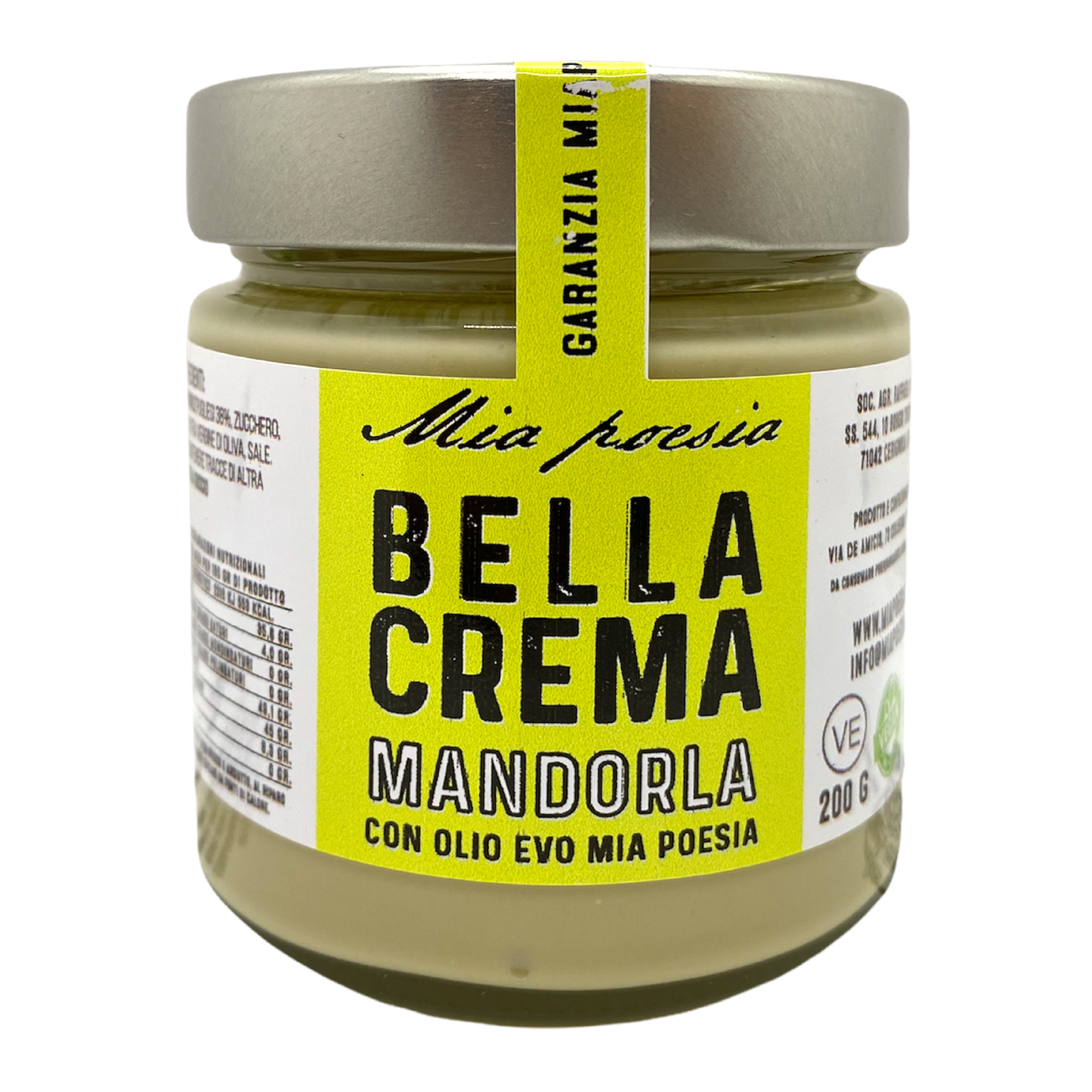 Bella Crema Mandorle all'olio EVO