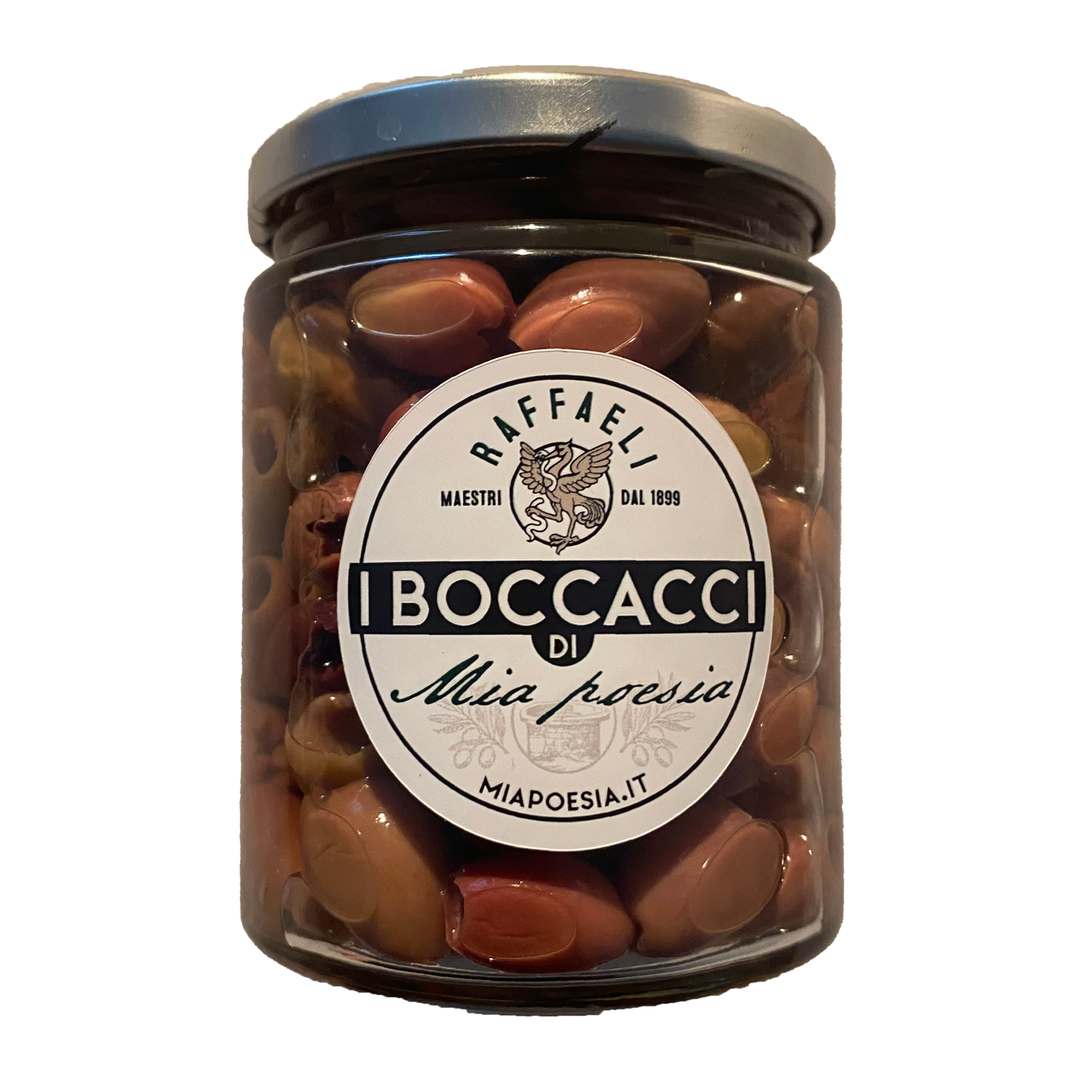 Olive Leccino denocciolate in salamoia