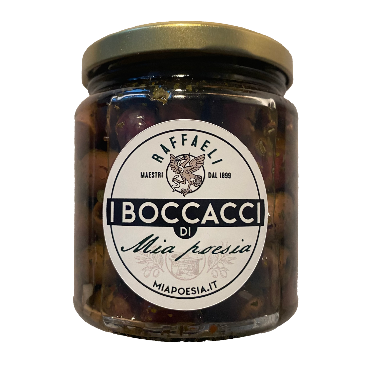Olive Peranzana denocciolate condite