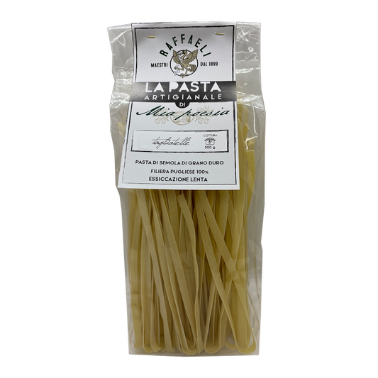 Hanging tagliatelle durum wheat